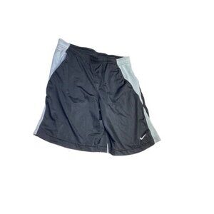 Preppy Streetwear Coquette Utility Nike Dri Fit Shorts Men's Black Gray Small